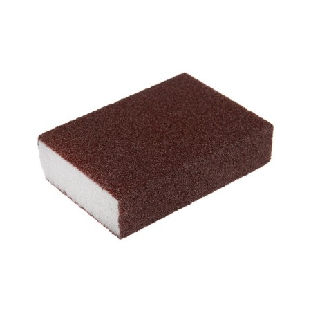 Sponge abrasive grinding tundra, soft, 100 x 70 x 25 mm, P100