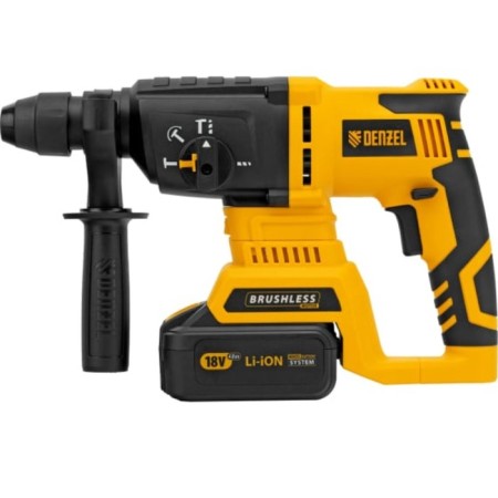 Bathemer punctorator Denzel BLRH-IB-26, 18 V, Li-Ion, 4 Ah, SDS-PLUS, Case-2