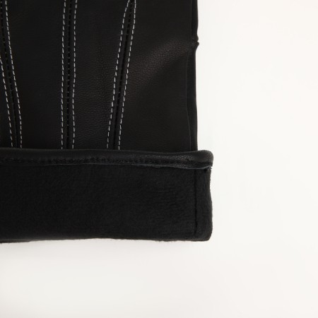 Male gloves, size XXXL, with insulation, black color-3