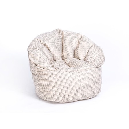 Handwheel armchair "Relax lux", beige color, horn-1