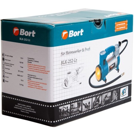 Car compressor Bort BLK-252-LT, 12 V, 25 l/min-3