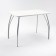 Dining table Laksi, 1000*590*750, bleach oak