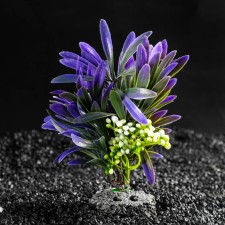Artificial Aquarium plant, 14.5 x 13 x 13 cm