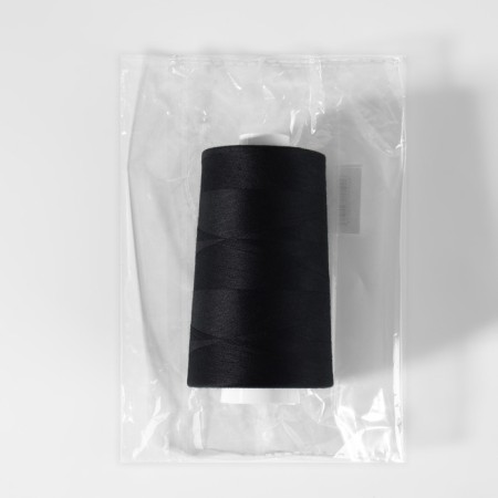 Threads 120, "Nevka", 5000 m, black color No. 115-3