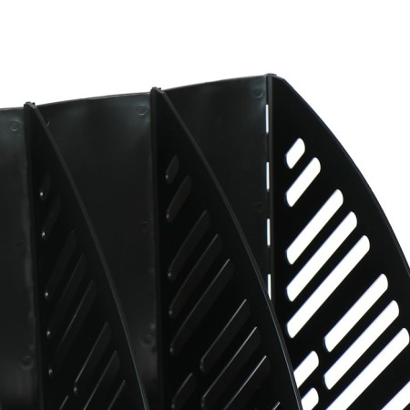 Vertical paper tray, 3 sections, black-1