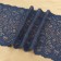 Lace elastic fabric, 240 mm × 2.7 ± 0.5 m, blue color
