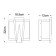 Wall lamp Arte Lamp Grato A4079AP-1CC, E14, 40 W, 19x12x22 cm, Chrome