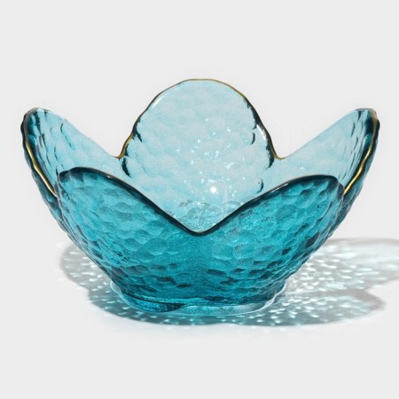 Glass Figure Salad "Flower", 150 ml, 12 × 5 cm