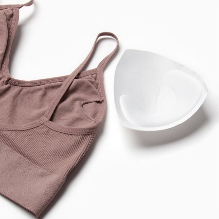 Female set (top, thongs), brown color, size 42-46-7