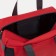 Sports bag with lightning, 2 outer pockets, red color