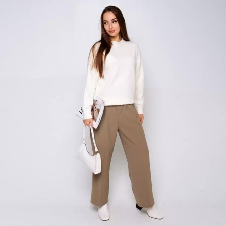 Women's sweater, milk color, size 44-50 (One size)-2