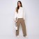 Women's sweater, milk color, size 44-50 (One size)
