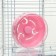 A cage for rodents with a tunnel and filling, 32 x 21 x 55, cm, pink