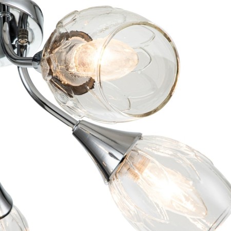 Ceiling lamp 5x40W E14, size 50x50x20 cm-2