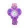 Watch of Berrier "Butterfly", silicone strap L-21 cm