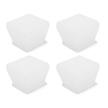 Furniture silicone, square, 35-40 mm, 4 pcs