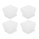 Furniture silicone, square, 35-40 mm, 4 pcs