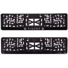 SkyWay Rossiya Road Frame, with a coat of arms, black with silver, S04102007