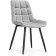 SHELS on a metal frame Chelsea Metal/velor, black/light gray 50x60x80 cm