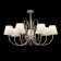 Vanda 7x40W E14 chandelier gold