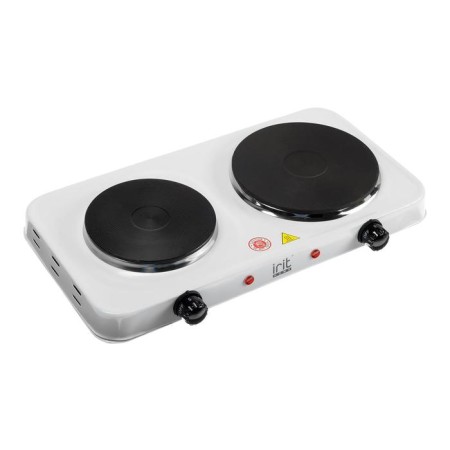 Electric tile IRIT IR-8220, 2500 W, 2 burners, white
