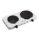Electric tile IRIT IR-8220, 2500 W, 2 burners, white