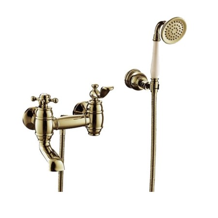 Bath mixer and shower Timo Lina 7034/02Y, Antik