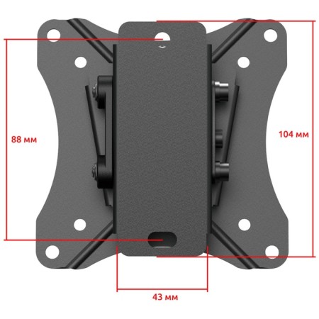 UNITEKI TM1678 bracket on the wall is tilted, fast -removable for a TV or monitor-3