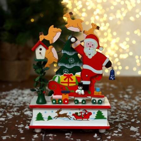New Year's souvenir "Carousel" 14 × 10 × 21 cm-1