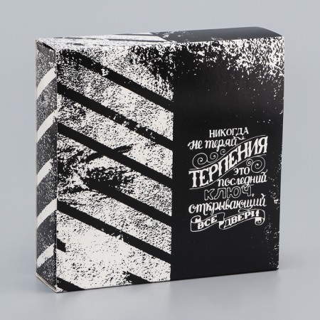 Box for sweets with a shell 9 pcs without a “male” window, 13.7 x 13.7 x 3.5 cm. Confectionery packaging-1