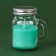 New Year's candle in a jar with a handle "Believe in a dream", fragrance spruce