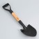 Tourist shovel "Master K" bayonet, 51 cm, black, tree