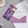 Money envelope "Congratulations!" lavender field, 17x8 cm