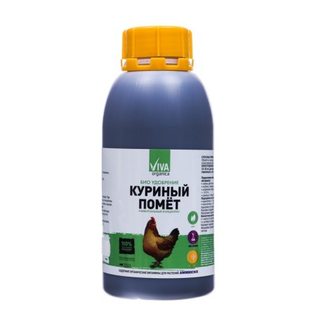Liquid concentrate "Viva" universal, chicken droppings, 0.5 liters