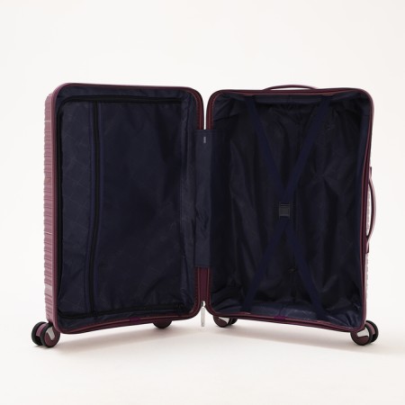 Middle suitcase 24 ", lightning department, code castle, 4 wheels, purple color-7