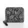 Women's wallet with lightning, black color