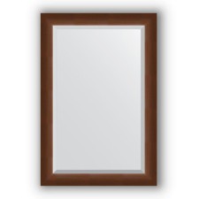 Mirror with fatset in a baguette frame - a nut of 65 mm, 62 x 92 cm, evoForm