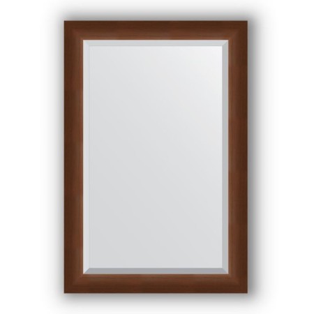 Mirror with fatset in a baguette frame - a nut of 65 mm, 62 x 92 cm, evoForm