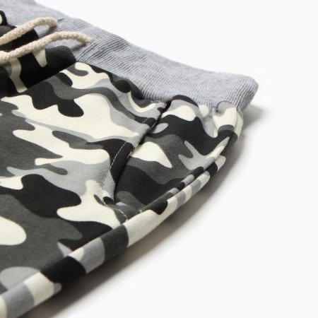 Pants for a boy, gray color, height 152 cm-1
