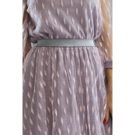 Female skirt, size 52, pink color-7
