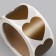 Sticker Paper "Golden Heart" Stretch-layer d = 2.5 cm 300 pcs in roll