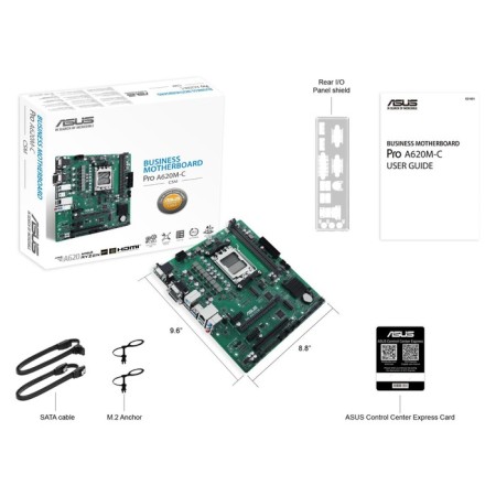 Motherboard ASUS PRO A620M-C-CSM Socketam5 AMD A620 2XDDR5 MATX AC`97 8ch (7.1) GBLAN 1064985-5