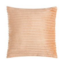 Pillowcase decorative Ethetel Beige color, 40x40 cm, velsoft, 100% p/e
