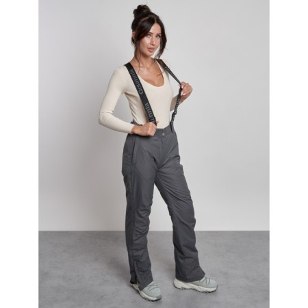 Semi -combinezone ski insulated female winter, size 44, color gray color-20