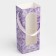Package Pack for Flowers with a plastic window, Flowers, lilac, 30 x 12 x 8 cm