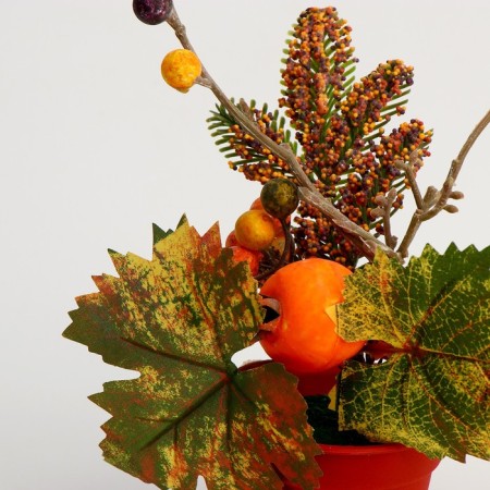 Decorative composition "Autumn Harvest" 10 × 20 × 24 cm-2