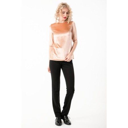 Women's turtleneck, size 46, beige color-5