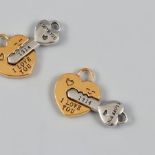 Magnetic metal lock 