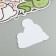 Stickers Plastic "Beast" set 60 pcs 10x12 cm