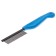 Delight antistatic comb, 58 teeth 18 mm, plastic pen, black and blue
